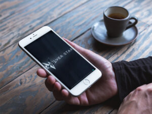 Silverstar website on a mobile device
