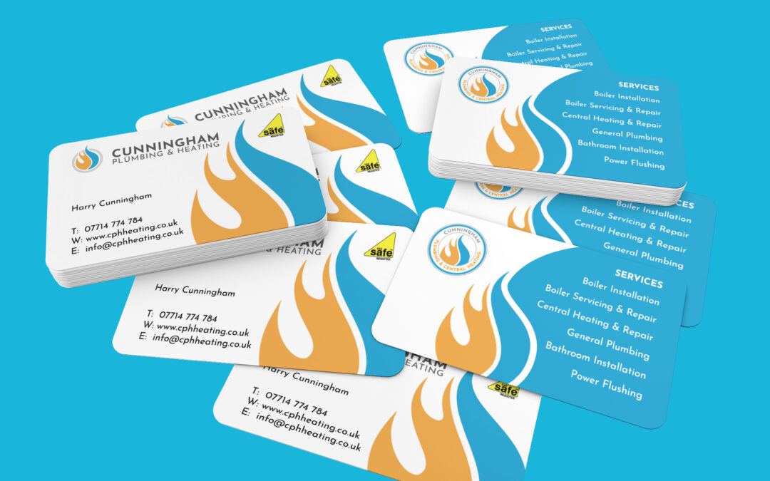 New Logo & Business Cards for CPH Heating