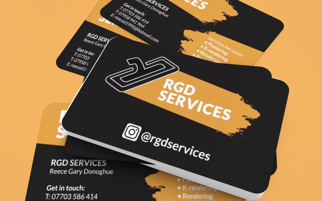 New Branding & Business Cards for RGD Services