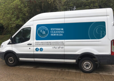 GB Exterior Cleaning van livery