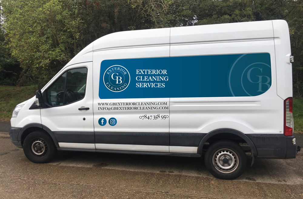GB Exterior Cleaning van livery