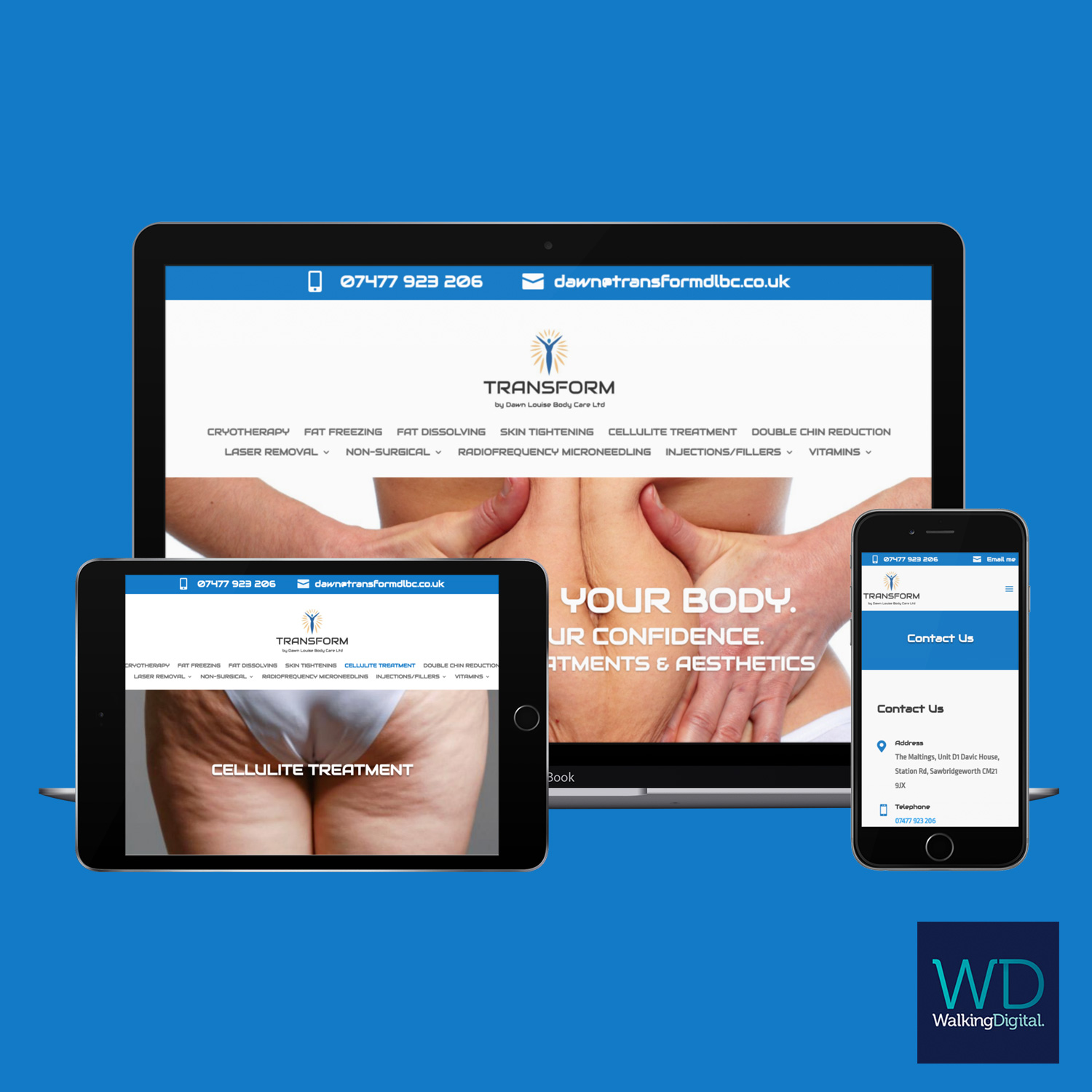 Transform by DLBC website on multiple devices