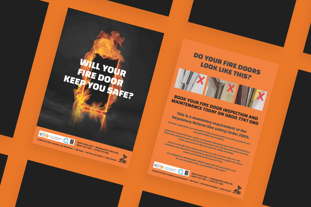 Herts fire ltd leaflets