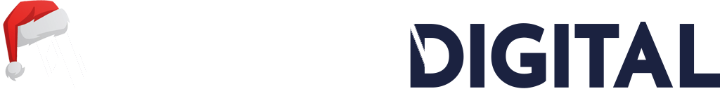 Walking Digital logo 2023 navy christmas