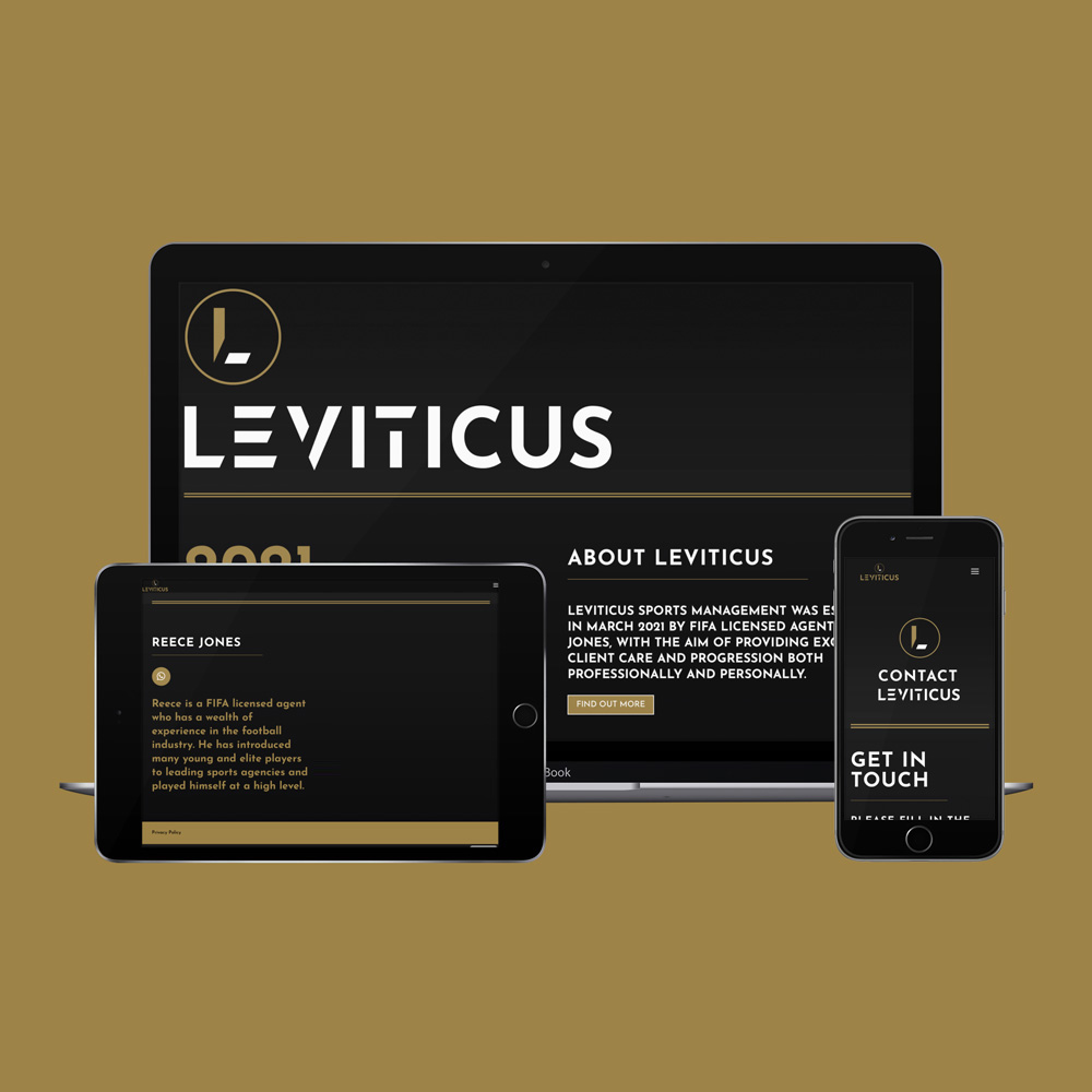Leviticus website on multiple devices