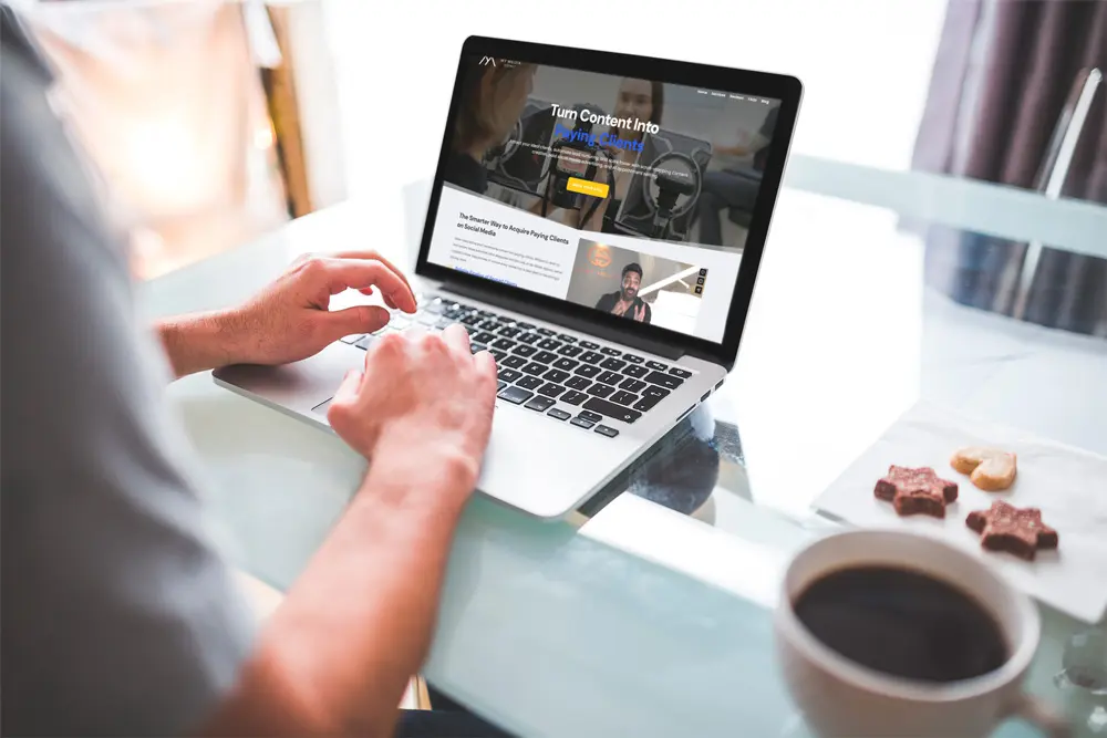 my media agency working on MacBook pro